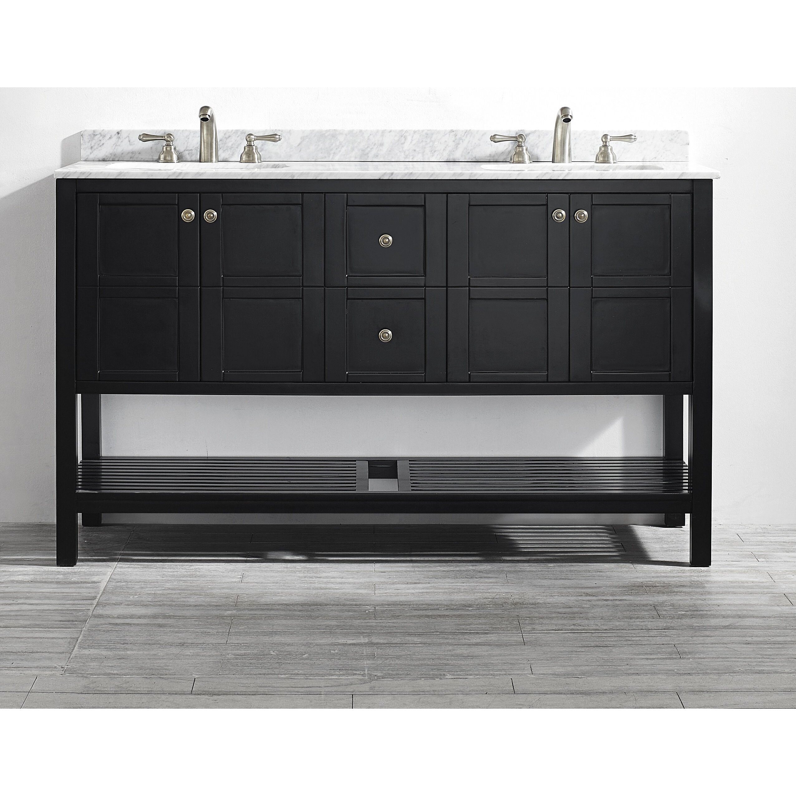 Vinnova Florence Double Bathroom Vanity Set Reviews Wayfair Ca