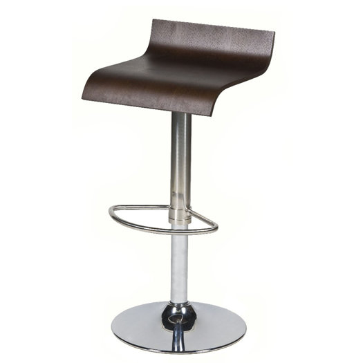 Pangea Home Jax Adjustable Height Swivel Bar Stool AllModern