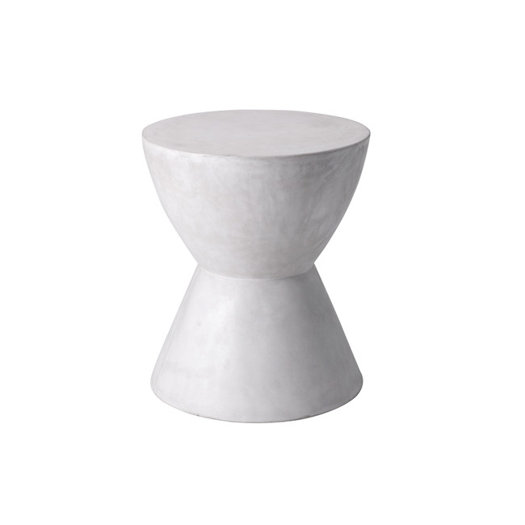 DwellStudio Drum White Side Table AllModern
