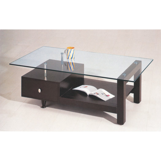 Creative International Glass Coffee Table