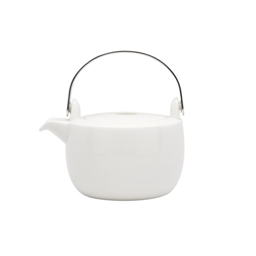 Red Vanilla Everytime White 1qt. Teapot Server AllModern