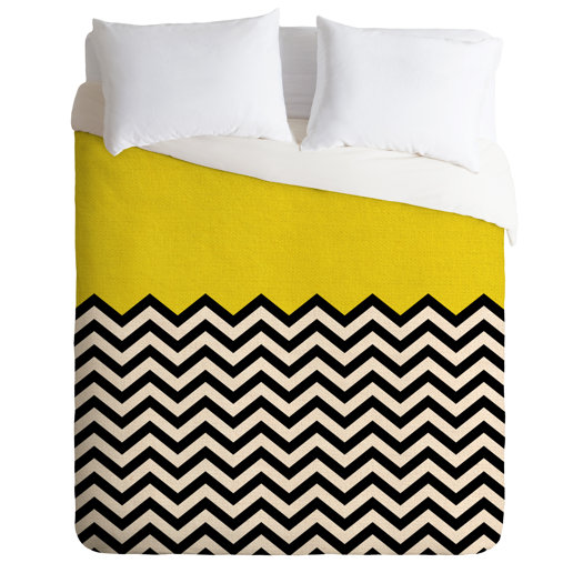 Deny Designs Bianca Green Follow Your Own Path Pink Queen Duvet Cover
