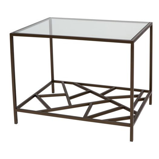 Allan Copley Designs Cracked Ice End Table AllModern