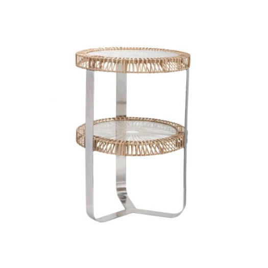 Lazy Susan Split End Table AllModern
