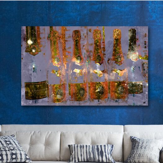 Oliver Gal Oliver Gal Cristal on Crystal Graphic Art on Wrapped Canvas ...