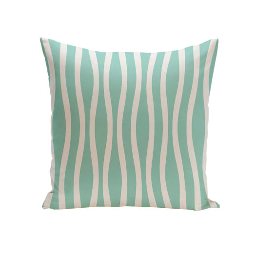 e by design Wavy Stripe Throw Pillow AllModern