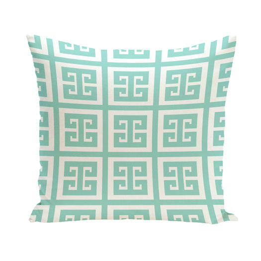 e by design Geometric Cotton Throw Pillow AllModern