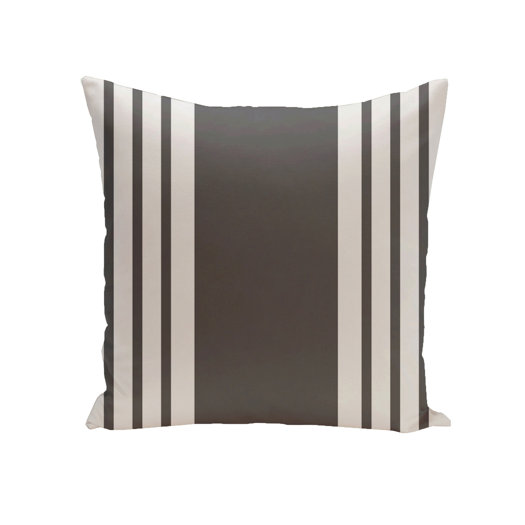 e by design Big and Bold Stripe Down Euro Pillow AllModern
