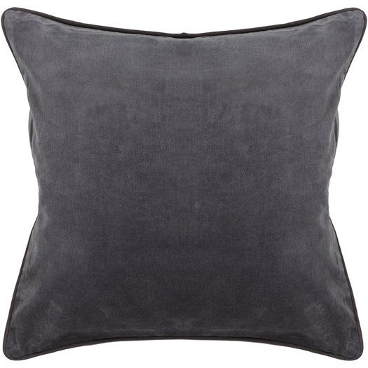 Chandra Textured Contemporary Cotton Throw Pillow AllModern