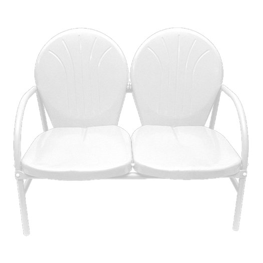 Northlight Retro Metal Tulip 2 Seat Double Chair AllModern