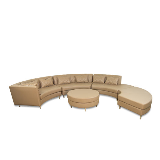 Modern Line Furniture Miami Right Hand Facing Sectional AllModern