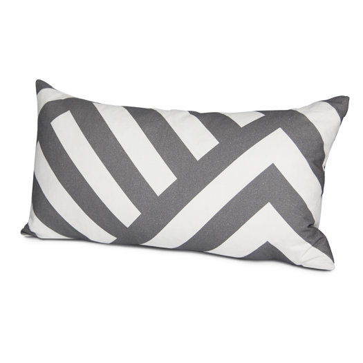 Oilo Zara Cotton Lumbar Pillow AllModern