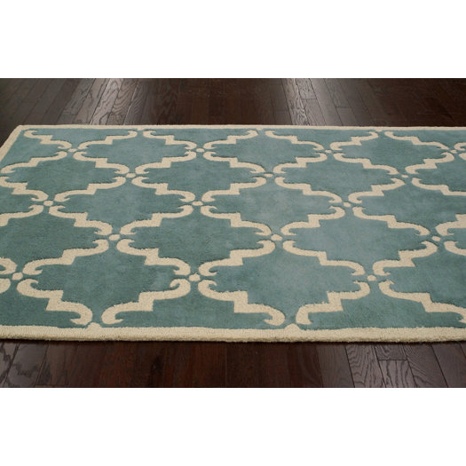 nuLOOM Moderna Light Blue Trellis Area Rug AllModern