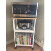 Catskill Craftsmen Cottage Microwave Kitchen Cart with ...