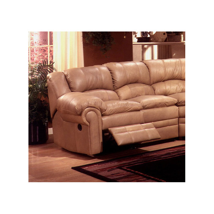 Omnia Leather Riviera Sleeper Sectional & Reviews Wayfair