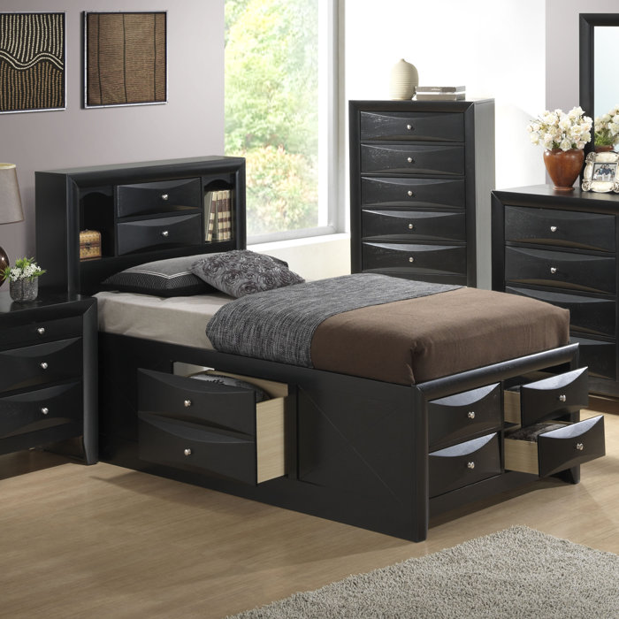 Glory Furniture Storage Platform Customizable Bedroom Set & Reviews