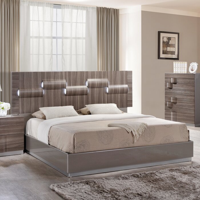 Global Furniture USA Platform Customizable Bedroom Set & Reviews | Wayfair