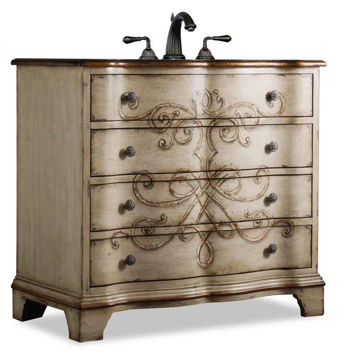 Cole + Company Designer Series 36" Single Canterbury Chest Bathroom Vanity Set Wayfair
