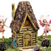 design toscano woodland fairy garden house statue