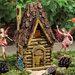design toscano woodland fairy garden house statue