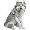 Howling Lone Wolf Garden Statue | Wayfair