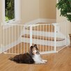 Extra Wide Pet Gate with Pet Door | Wayfair