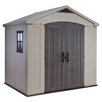 skylight™ 6 ft. w x 8 ft. d polycarbonate storage shed
