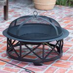 Landmann Super Sky Steel Wood Burning Fire Pit & Reviews | Wayfair