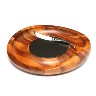 spreader Nambe Knife cheese knife nambe and Butterfly block  Cheese with Tray with