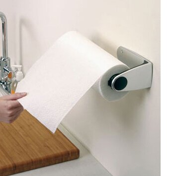 Wall Mount Stainless Steel Paper Towel Holder | Wayfair