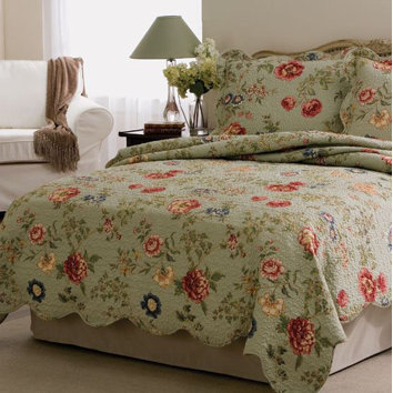 Edens Garden 3 Piece Quilt Set | Wayfair