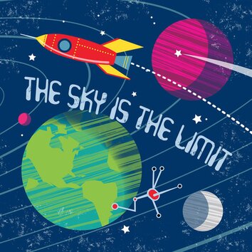 The Sky is the Limit Canvas Art | Wayfair