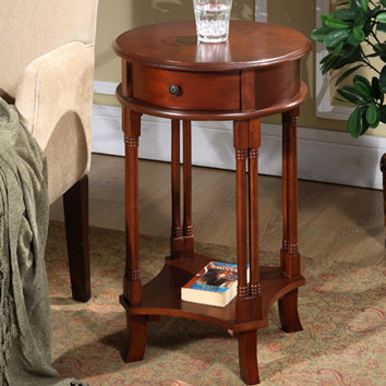 Round Accent End Table | Wayfair