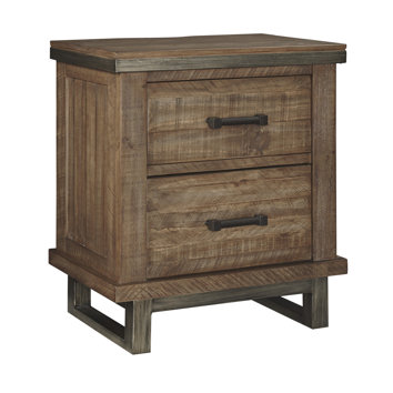 Dondie 2 Drawer Nightstand | Wayfair