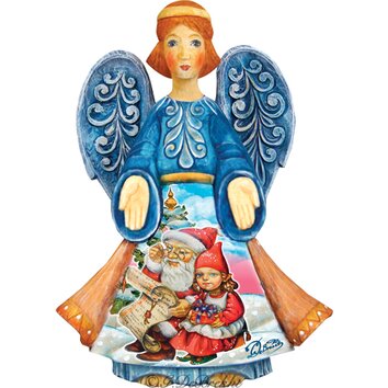 Derevo Christmas Angel Figurine | Wayfair