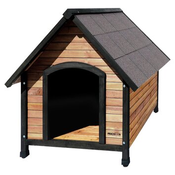 Precision Pet Outback Extreme Country Lodge Dog House & Reviews | Wayfair