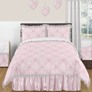 Sweet Jojo Designs Alexa 4 Piece Twin Comforter Set