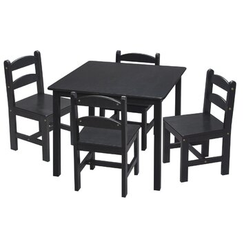 Kids 5 Piece Table & Chair Set | Wayfair