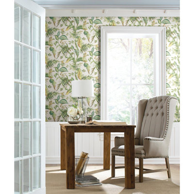 Ashford Tropics Fiji Garden 27' x 27" Floral and Botanical 