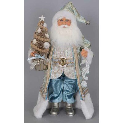 Christmas Coastal Santa Figurine | Wayfair