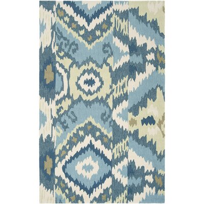 Surya Brentwood Teal Blue Area Rug Reviews Wayfair   Brentwood Teal Blue Rug 