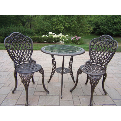 Oakland Living Mississippi 3 Piece Bistro Set & Reviews ... Oakland Living Mississippi 3 Piece Bistro Set & Reviews ... on Oakland Living Bistro Set id=32240