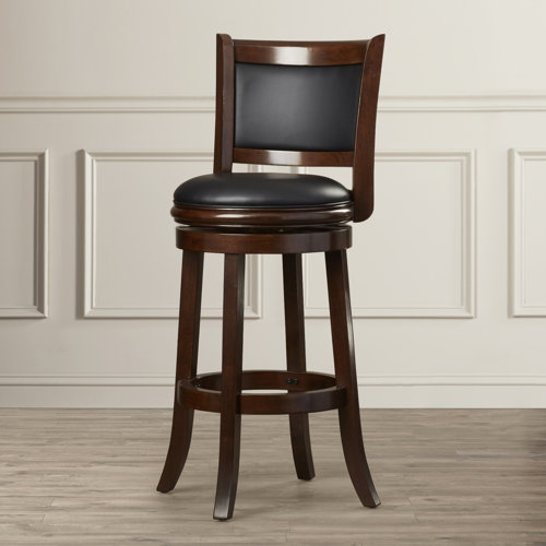 Alcott Hill Burden 29" Swivel Bar Stool with Cushion & Reviews Wayfair.ca