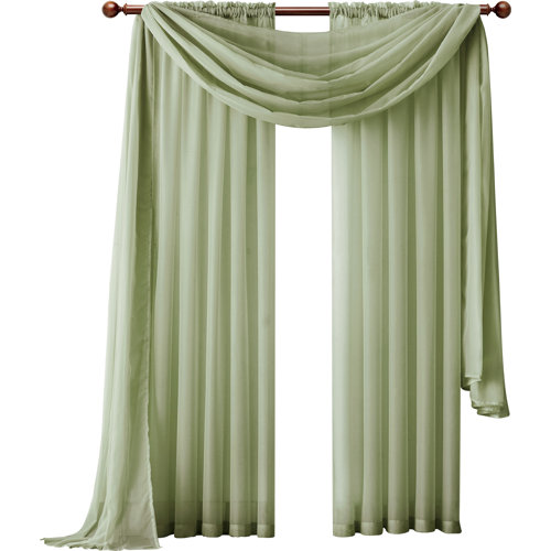 House of Hampton Ollie Sheer Single Curtain Panel & Reviews Wayfair.ca