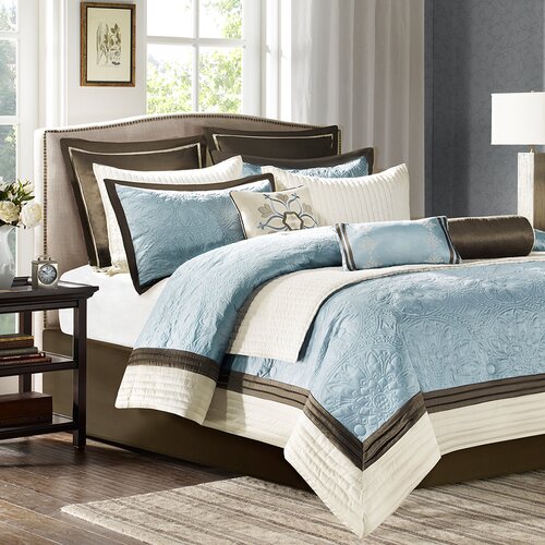Blue And Brown Teen Bedding 3