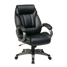 Leather Office Chairs | Wayfair