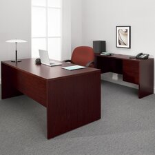 executive desks genoa knee desk space features