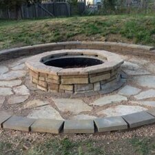 stone fire pit