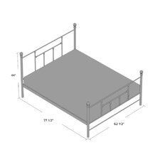 low profile bed frame king