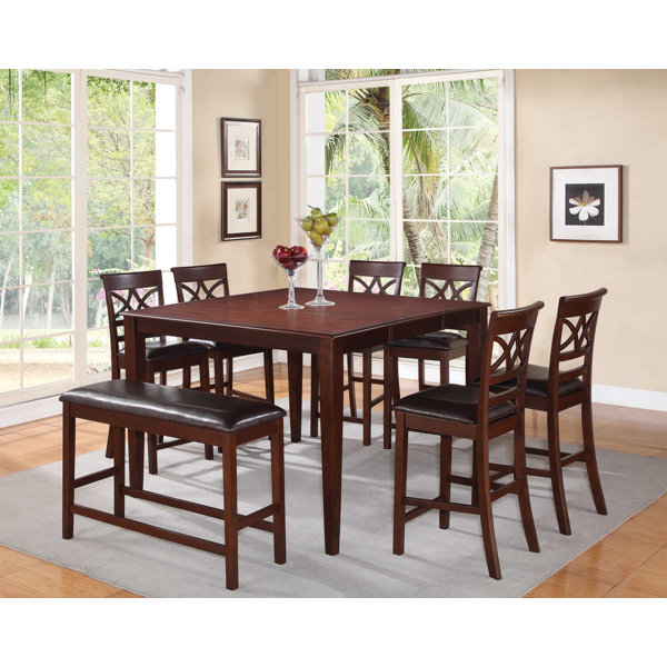 Dunham Counter Height Extendable Dining Table Joss & Main
